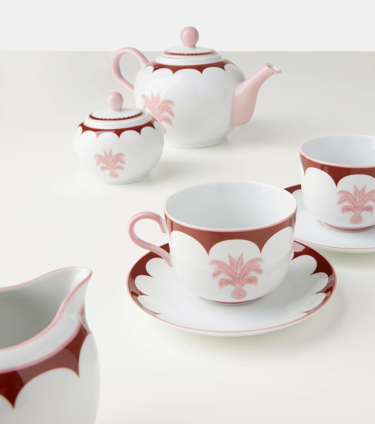 Aquazzura Casa Jaipur set of 2 teacups and saucers