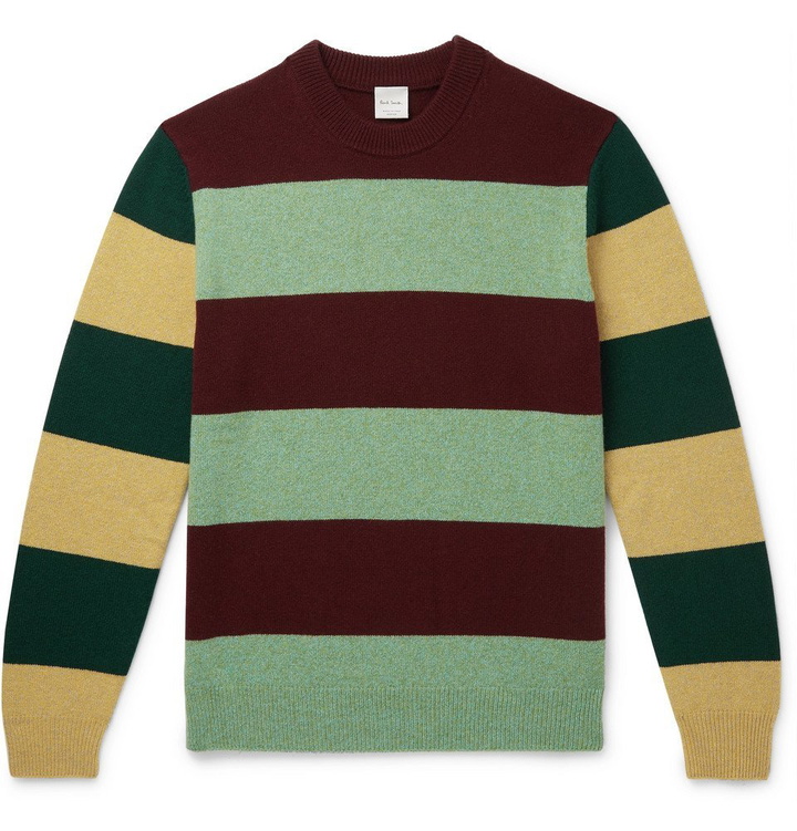 Photo: Paul Smith - Striped Wool Sweater - Multi