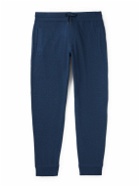 Peter Millar - Lava Wash Tapered Stretch Cotton and Modal-Blend Jersey Sweatpants - Blue