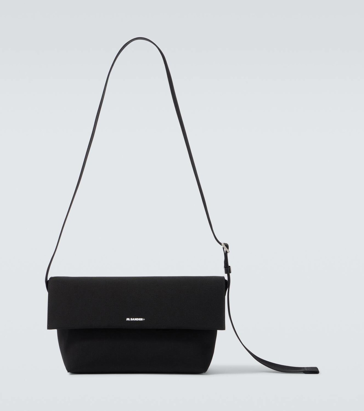 Jil Sander Logo canvas crossbody bag