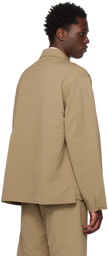 nanamica Tan Button Jacket