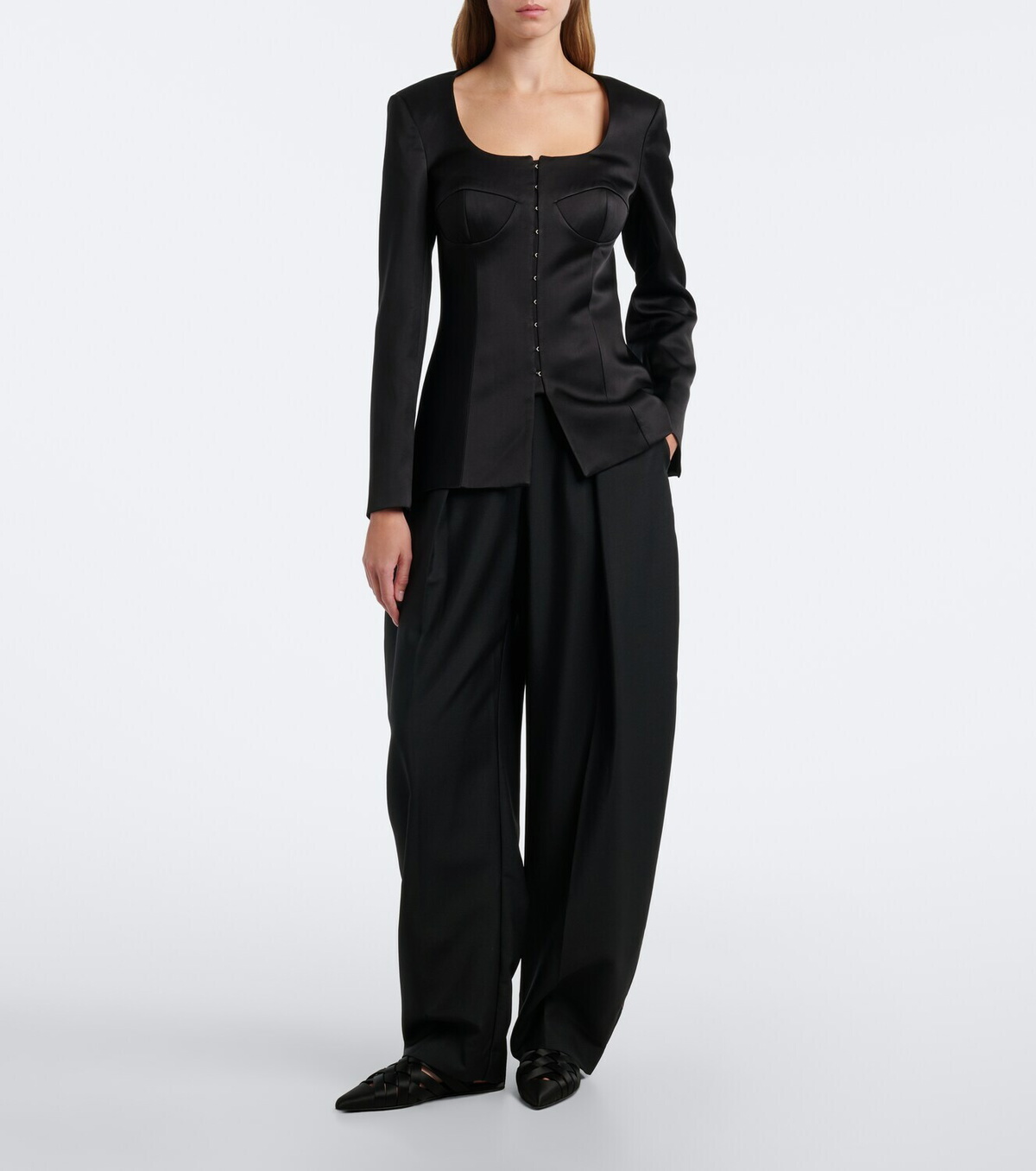 Róhe Satin jacket