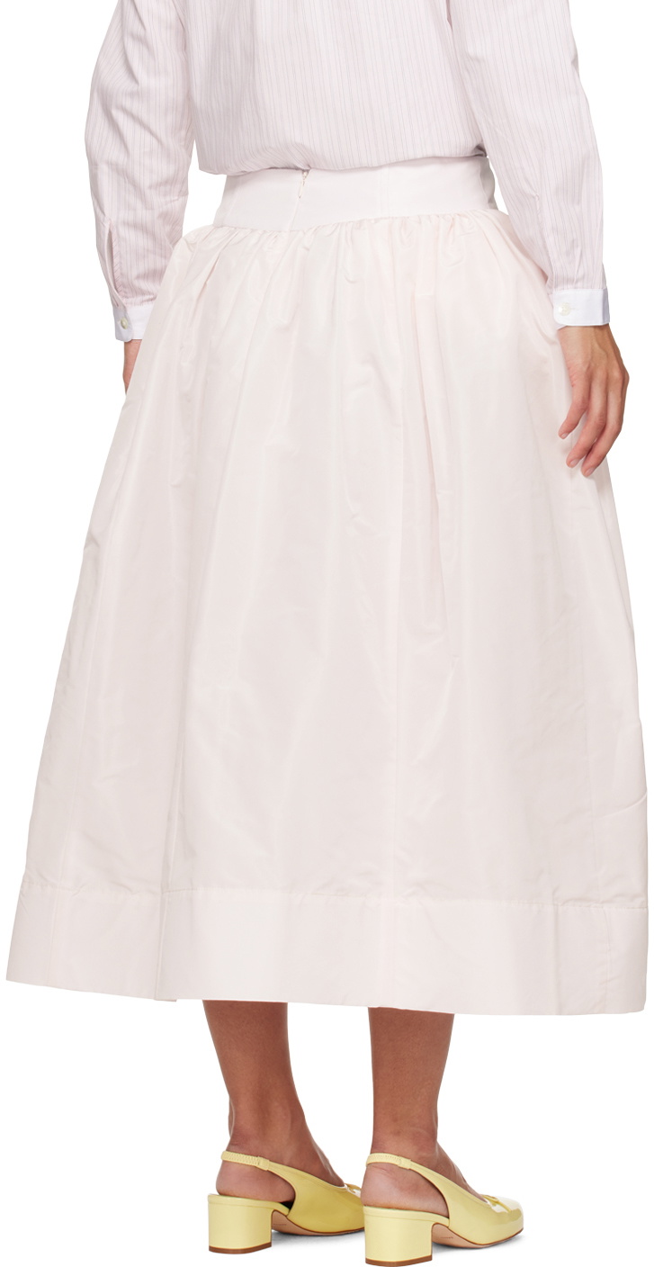 【関税込み】Sandy Liang ピンク Nalu ミニスカート Sandy Liang Coda Skirt - Pink Mesh | Garmentory