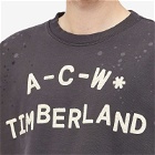 Timberland Men's x A-COLD-WALL* Crew Sweat in Forget Iron