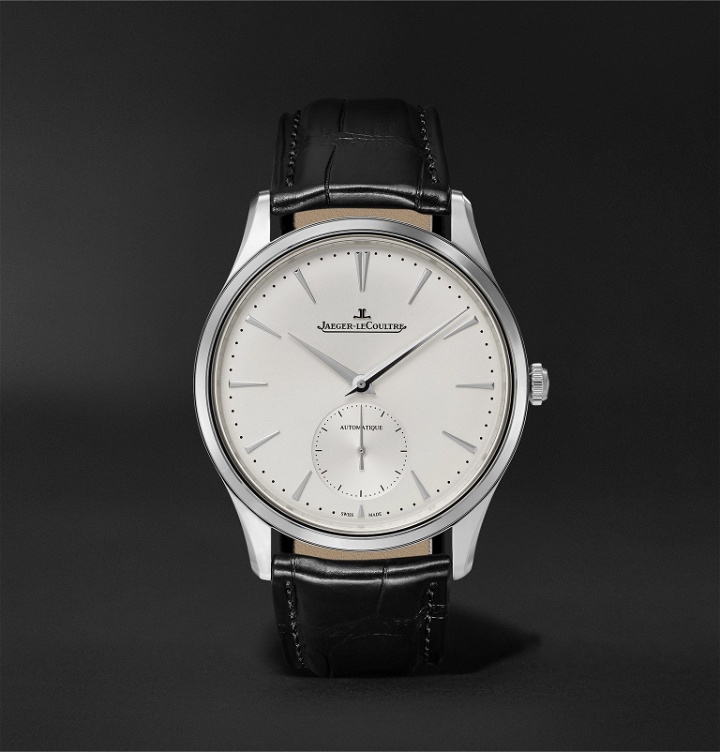 Photo: Jaeger-LeCoultre - Master Ultra Thin Small Seconds Automatic 39mm Stainless Steel and Alligator Watch, Ref. No. Q1218420 - Unknown