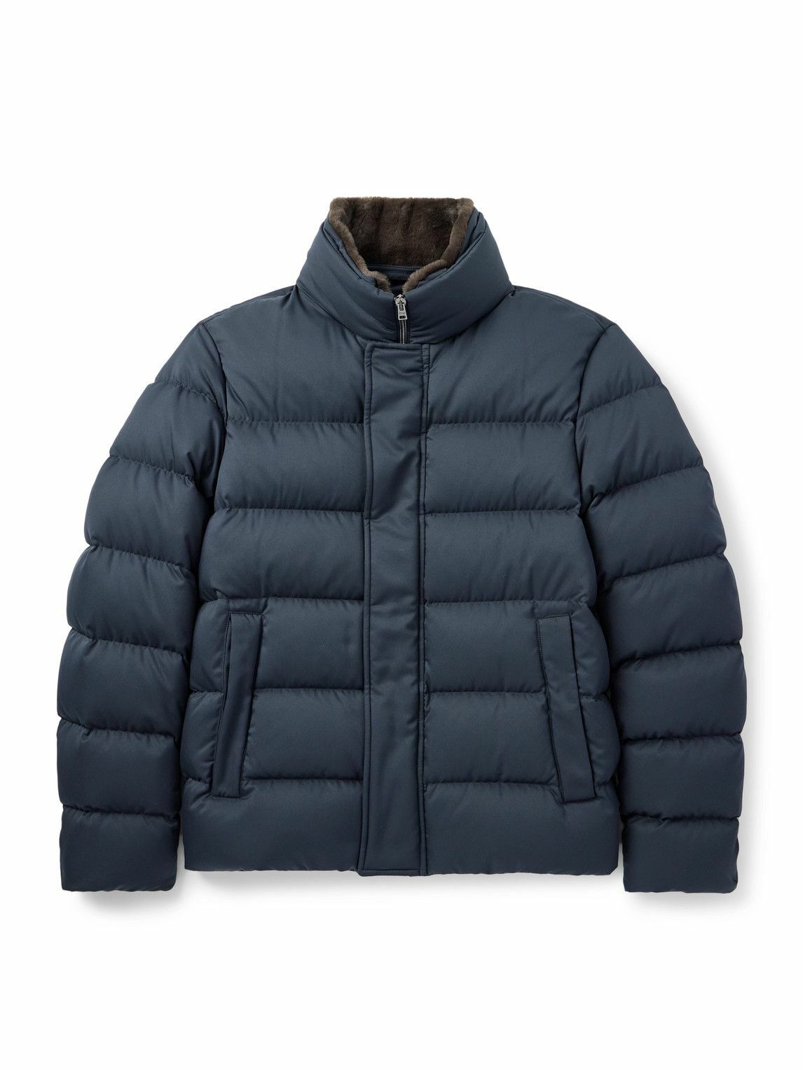 Mackintosh 0001 Black Wool Harrington Jacket Mackintosh 0001