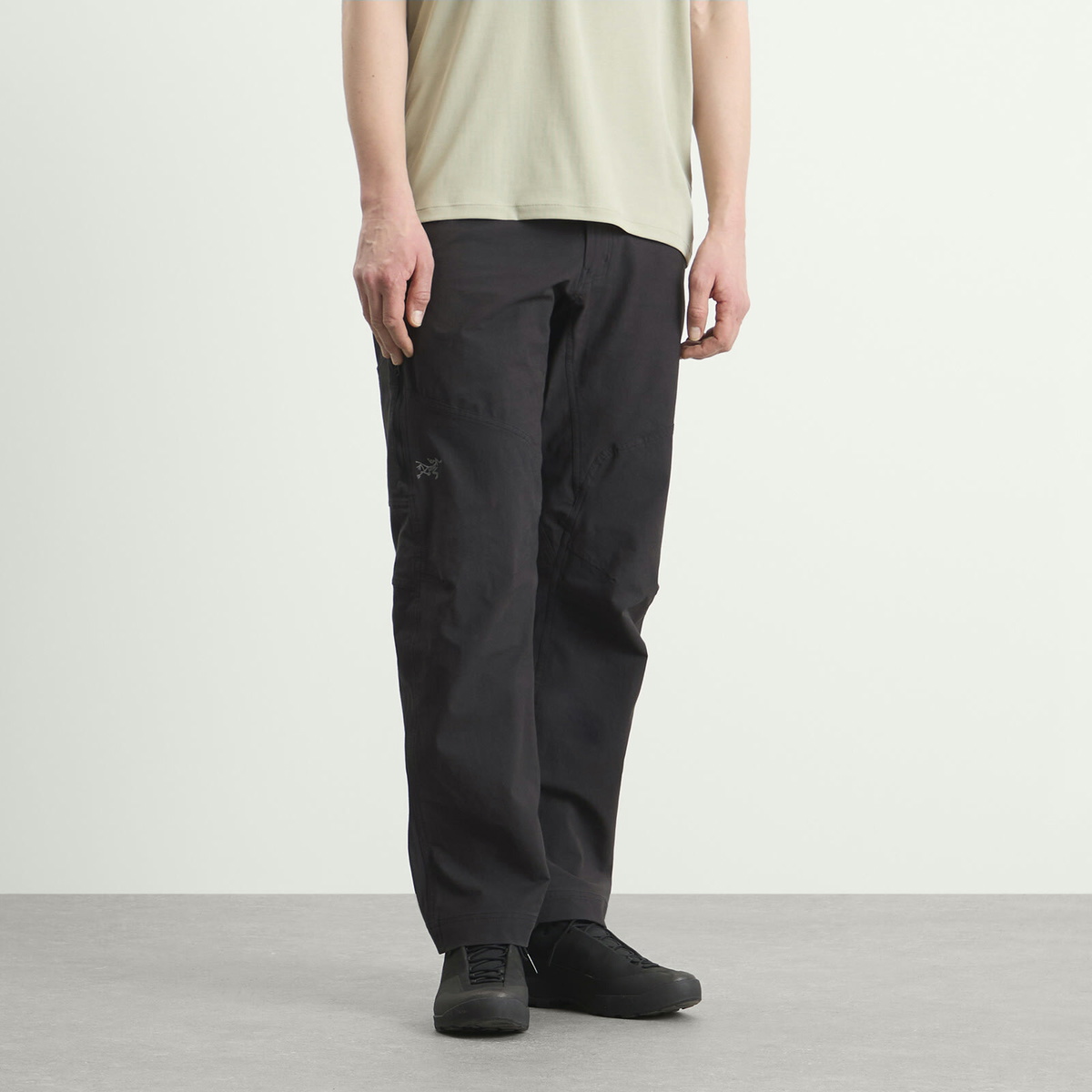 Arc'teryx Men's Cronin Cotton Trousers in Black