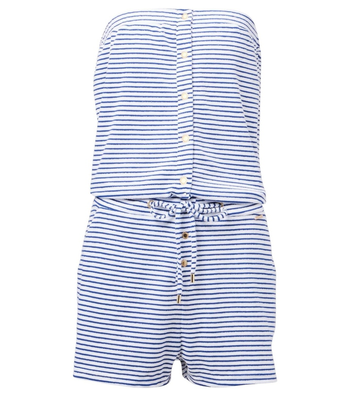 Photo: Melissa Odabash Venus cotton-blend terry romper