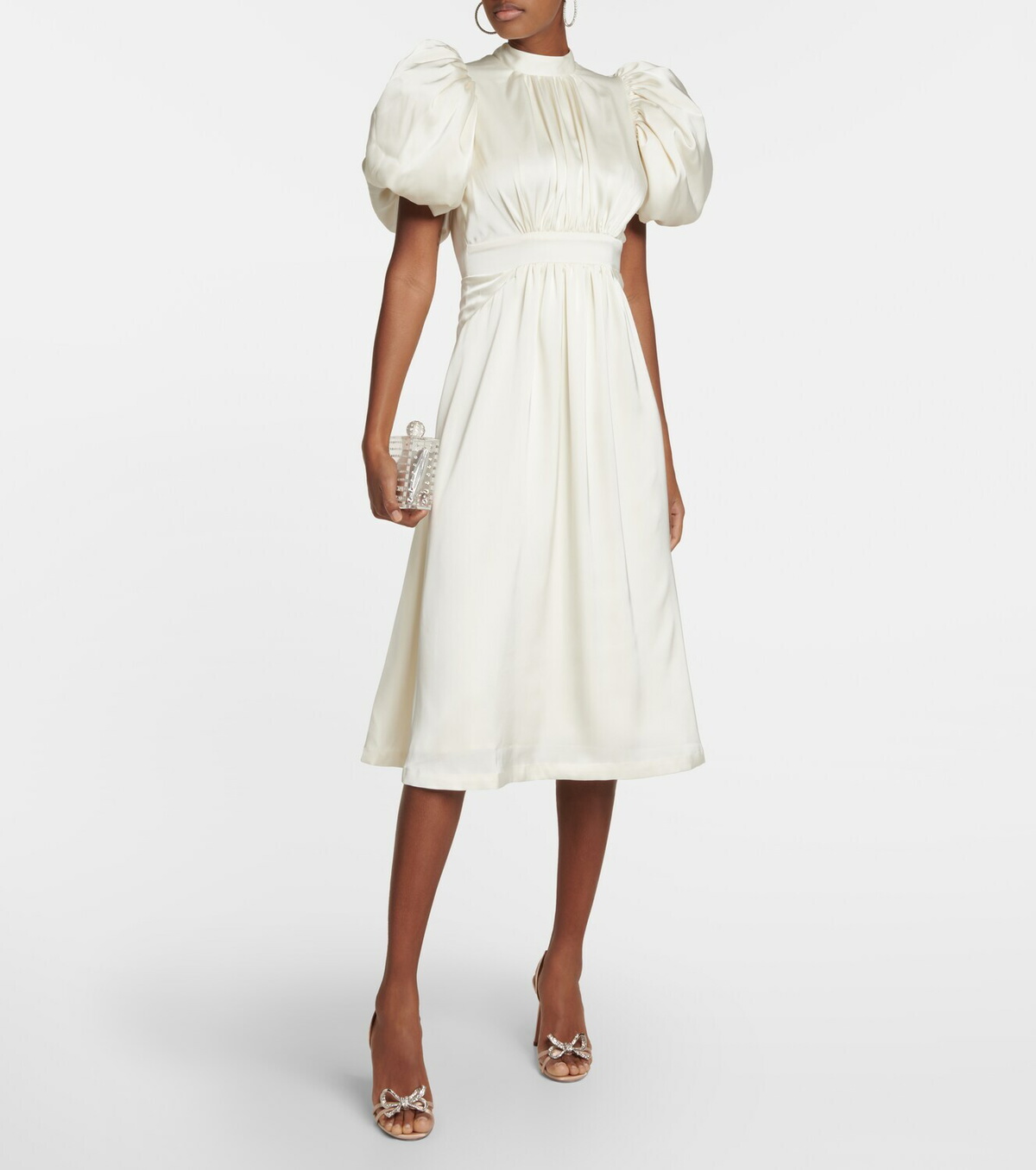 ROTATE BIRGER CHRISTENSEN ワンピース Open-back satin 805277 ROTATE BIRGER CHRISTENSEN ワンピース Open-back satin 805277