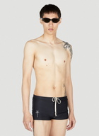 Rick Owens x Champion Logo Embroidery Swim Briefs