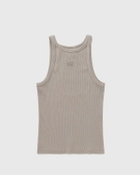 Gestuz GZDREW LOGO TANK 2.0 Grey Womens Tops & Tank