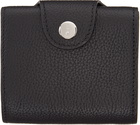 A.P.C. Black Charles Trifold Wallet