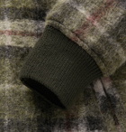Isabel Marant - Geeno Checked Wool-Blend Jacket - Green