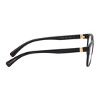 Dolce and Gabbana Black Matte Square Glasses