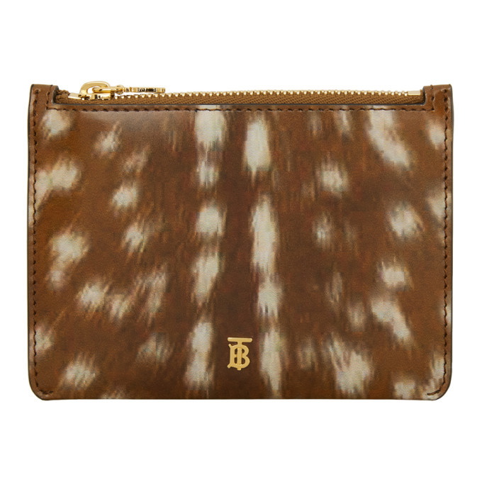 Photo: Burberry Brown and White Small Deer Pouch