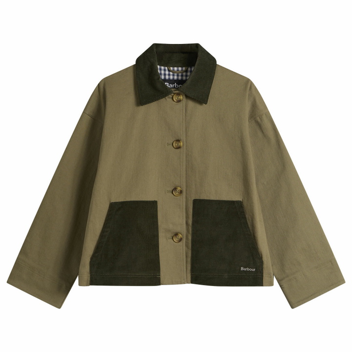 Photo: Barbour Women's Cloverdale Casual Jacket in Dusky Green