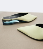 Alaïa Satin mules