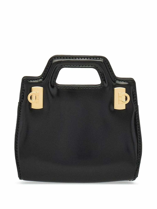 Photo: FERRAGAMO - Wanda Micro Leather Crossbody Bag