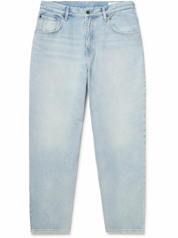 Photo: Rag & Bone - RB Baggy Wide-Leg Jeans - Blue