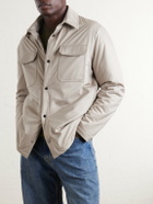 Kiton - Padded Shell Overshirt - Neutrals