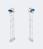 Rabanne Crystal-embellished drop earrings