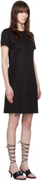 Filippa K Black Shiny Minidress