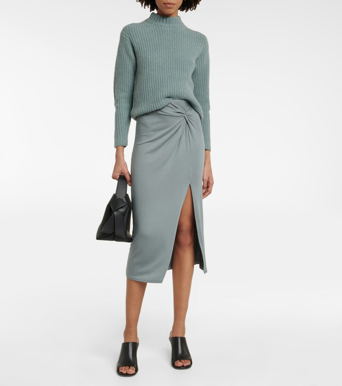 With A Twist Midi Skirt main image 0