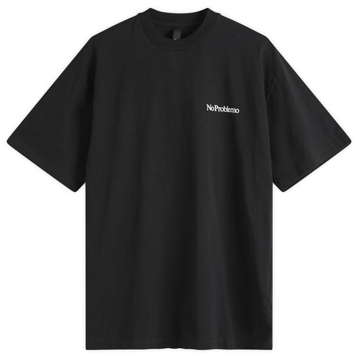 Photo: No Problemo Men's Eau De Problemo SS T-Shirt in Black