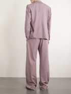Dolce&Gabbana - Straight-Leg Virgin Wool Drawstring Suit Trousers - Brown