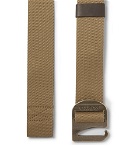 Filson - Tan Togiak 4cm Leather-Trimmed Webbing Belt - Tan