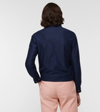 Lardini - Cotton and wool blouson jacket