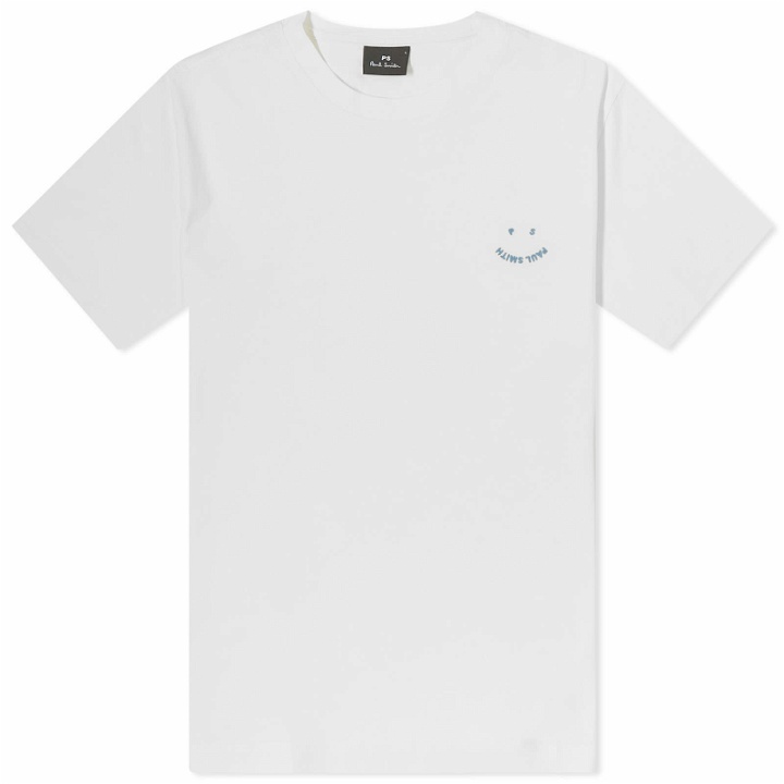 Photo: Paul Smith Men's Happy T-Shirt in White