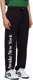 Tommy Jeans Black Awake NY Edition Sweatpants