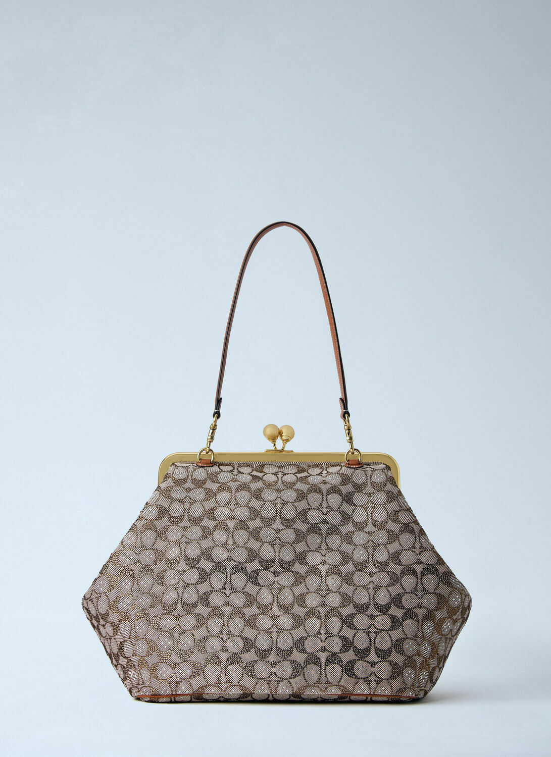 Coach Large Kisslock Frame Bag