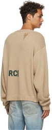 Reese Cooper Forest Collegiate Intarsia Sweater