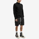 Rick Owens Men's Cargobela Technical Short in Black