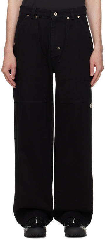 Photo: Kijun Black Rivet Trousers