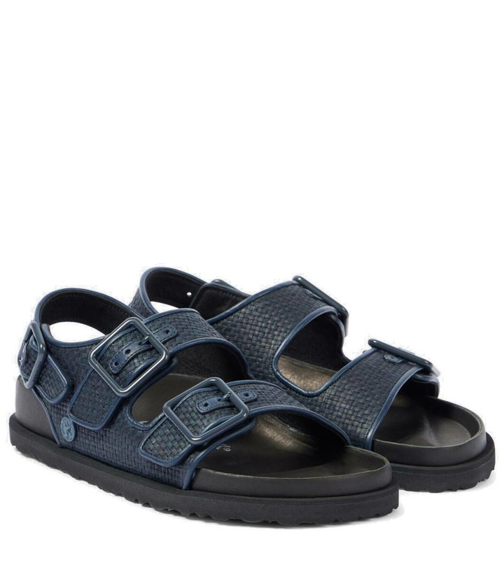 Photo: Birkenstock 1774 Milano Luxe raffia sandals