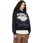 Rhude Black Dakar Convoy Hoodie