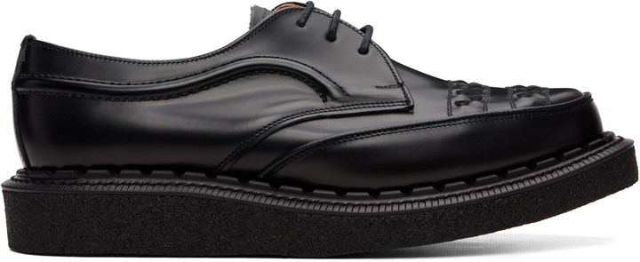 Photo: Comme des Garçons Homme Deux Black George Cox Edition Tench Creeper Derbys