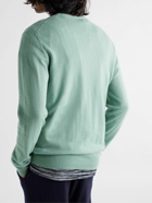 Piacenza Cashmere - Slim-Fit Cashmere Sweater - Blue