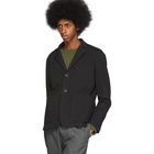 Barena Black Refada Overshirt Blazer