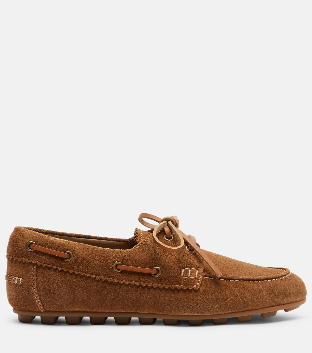 Hogan H693 suede boat shoes