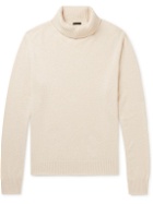 Rubinacci - Cashmere Rollneck Sweater - Neutrals
