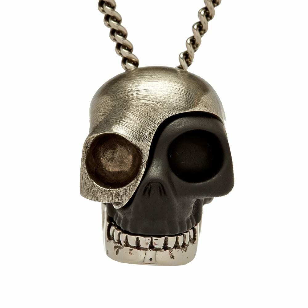 Alexander McQueen Men's Stacked Fragment Skull Necklace in
