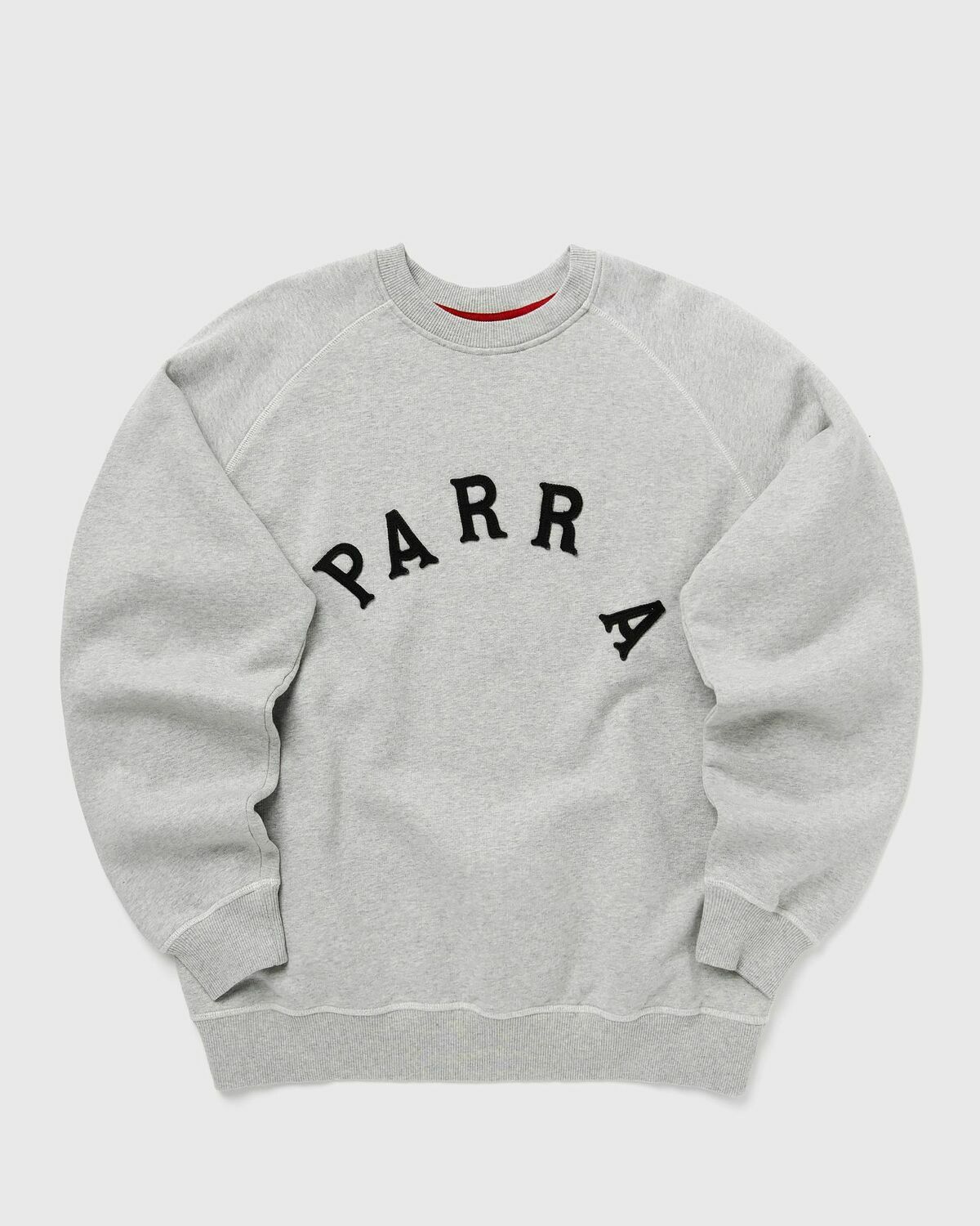 By Parra DRUNK PARENT CREW NECK SWEATSHIRT Grey Men