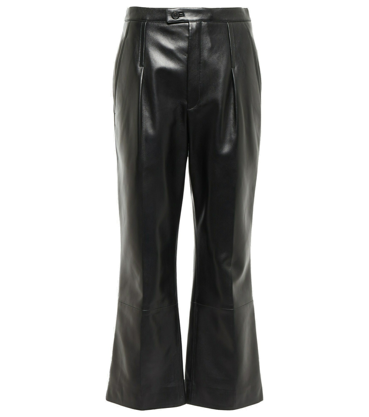 Saint Laurent Leather Pants - Men's 56
