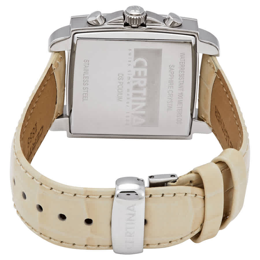 Certina DS Podium Chronograph Ivory Dial Ladies Watch C001.317.16.267.00