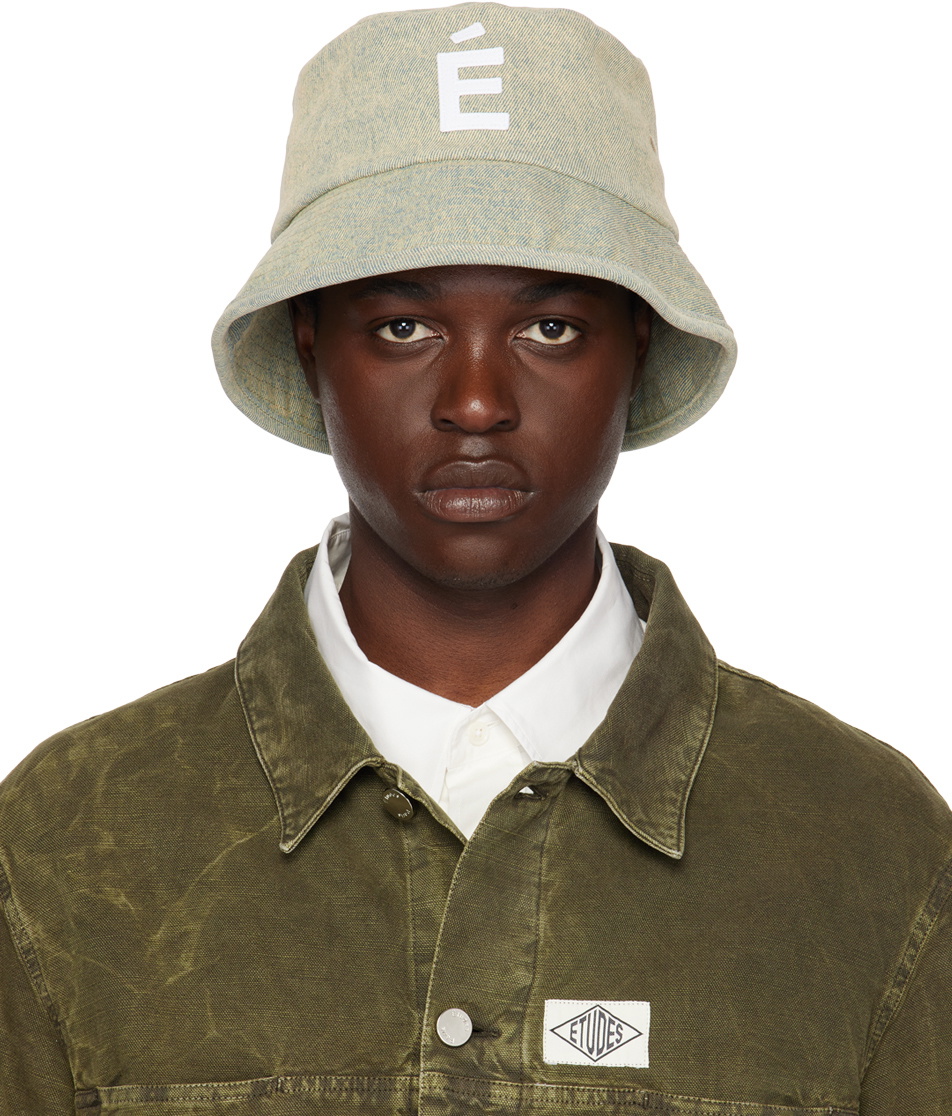 Études Blue Training Denim Bucket Hat