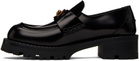 Versace Black Alia Platform Loafers